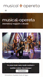 Mobile Screenshot of musical-opereta.cz